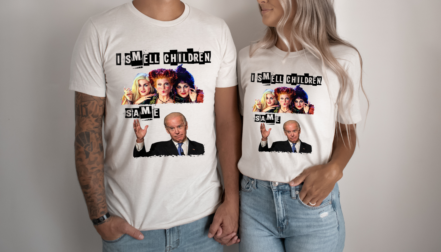 i smell children graphic tee