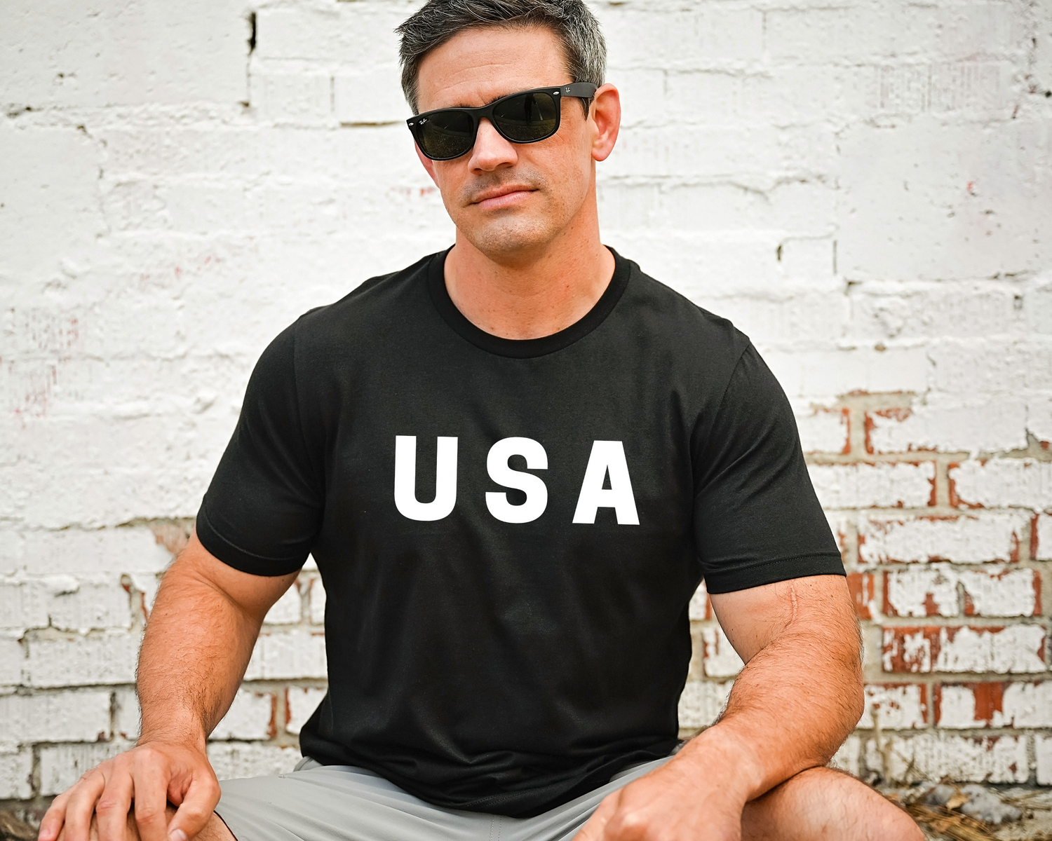 usa graphic tee