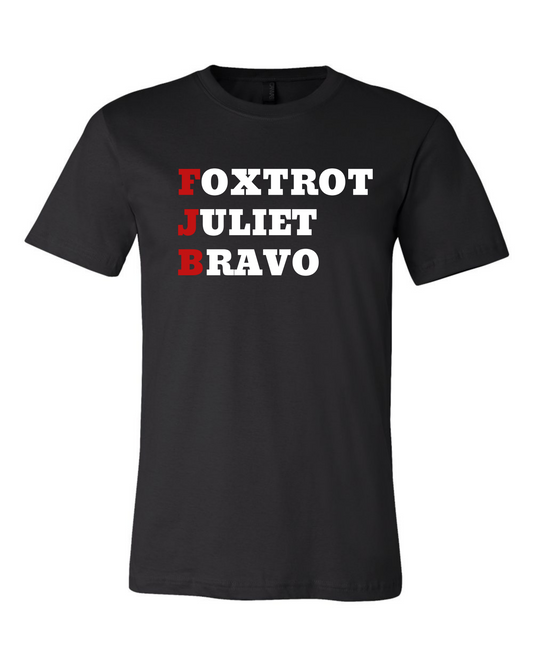 foxtrot juliet bravo shirt