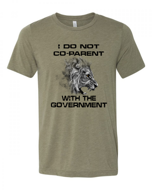 i do not co-parent with the government shirt