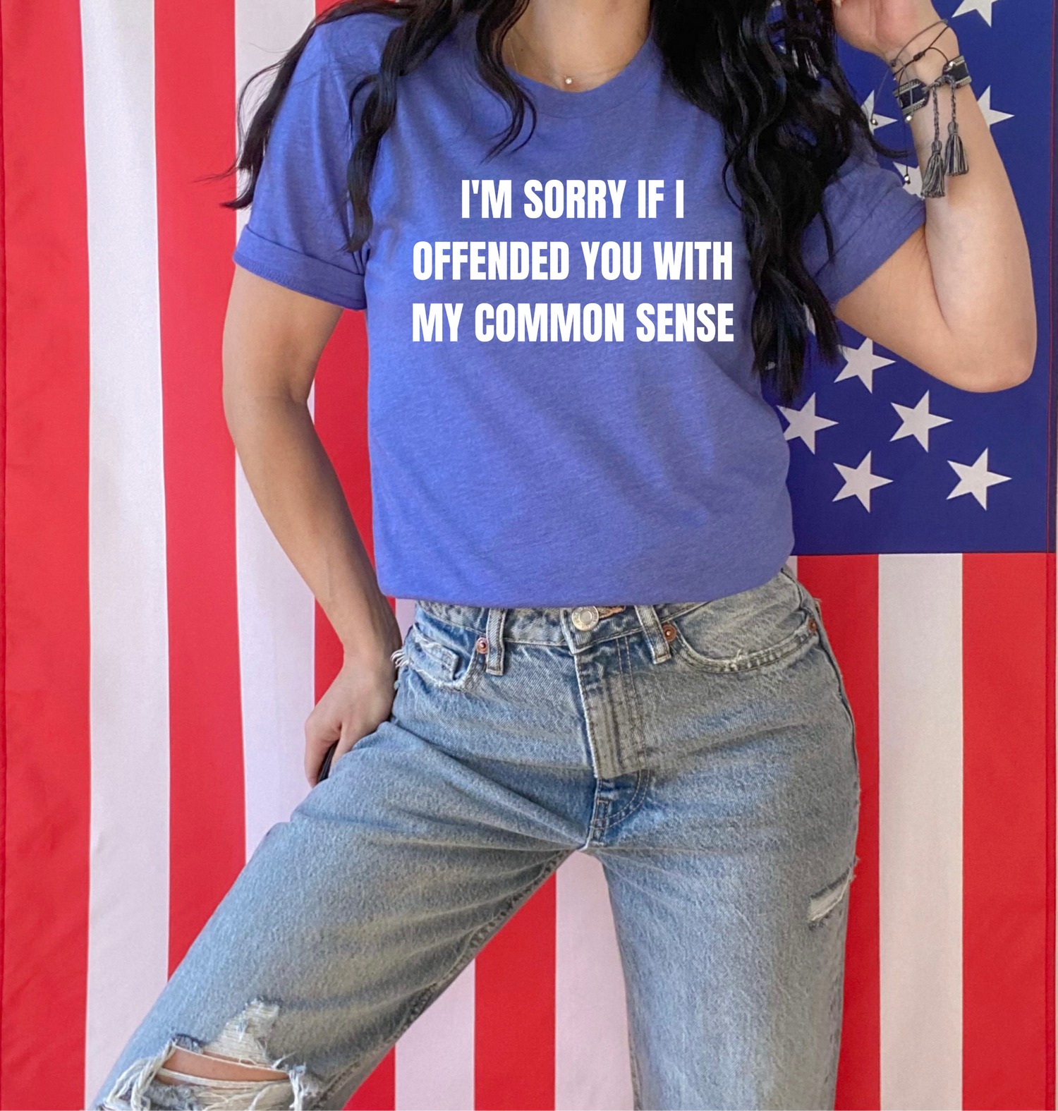 i'm sorry if i offended you with my common sense graphic tee